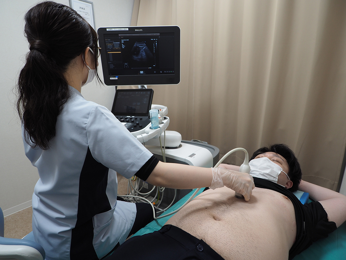 超音波検査(心臓、腹部、頚動脈、下肢動脈・静脈、甲状腺、副甲状腺、バスキュラーアクセス)